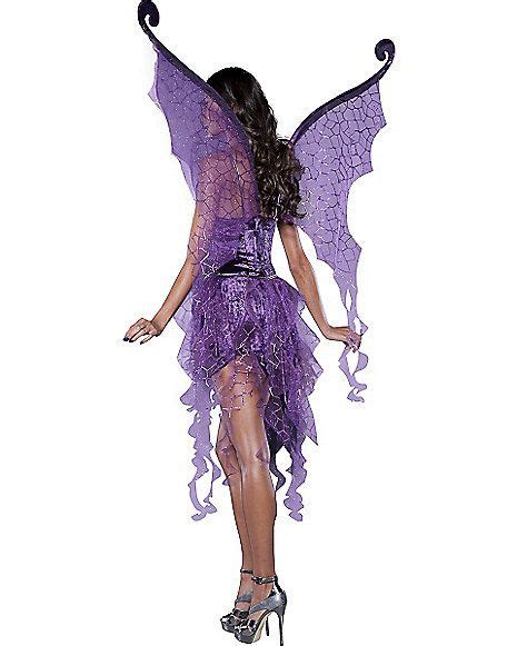 purple fairy costume adult|purple fairy figurine.